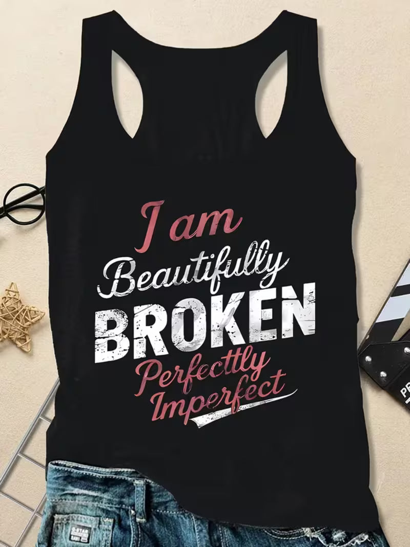Beautifully Broken Graphic Tank