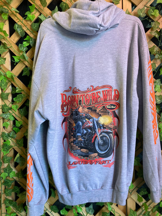 Dare Me Wear “Born to be Wild” Zipper Jacket