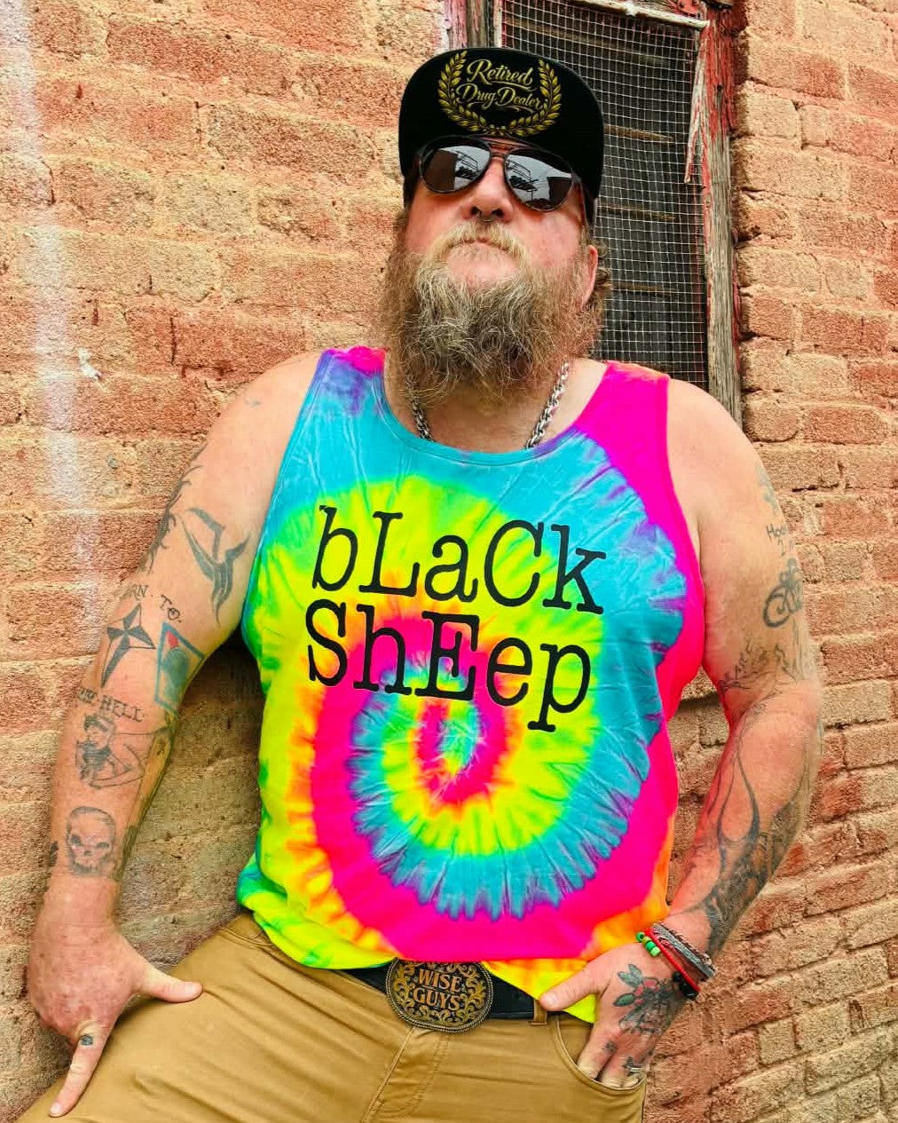Black Sheep Tie-Dye Tank