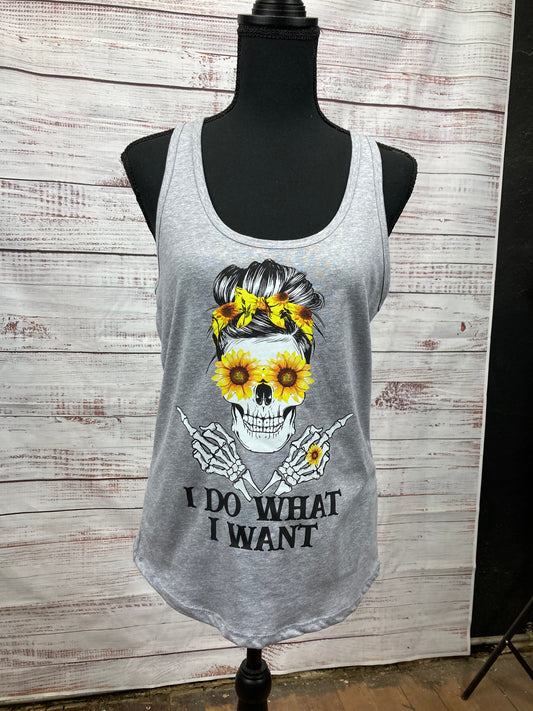 "I DO WHAT I WANT" Tank Top