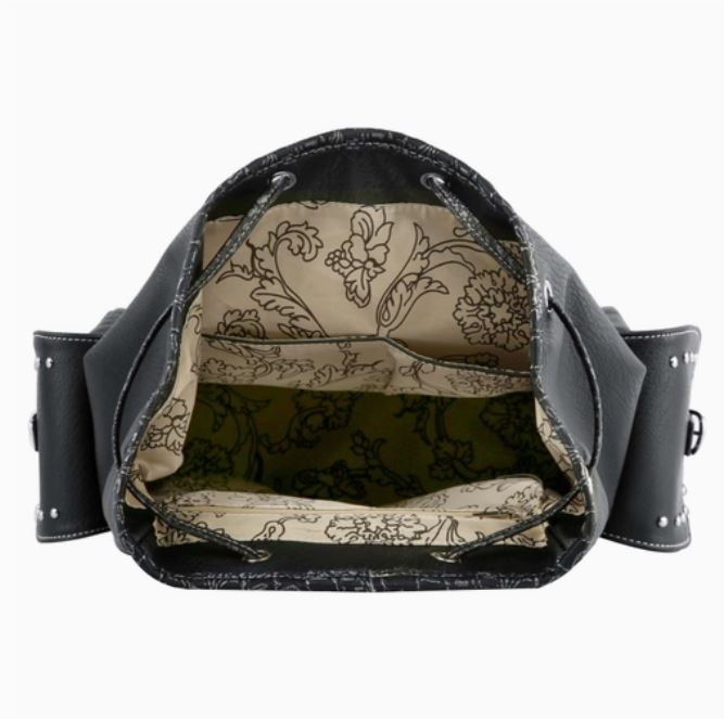 Handbag Express Sugar Skull Embroidered Fashion Backpack