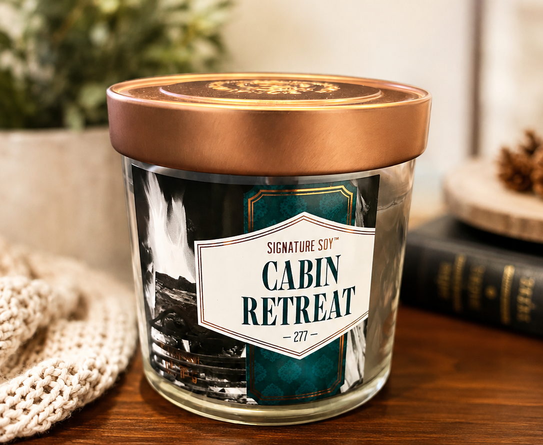Cabin Retreat Seasonal Candle