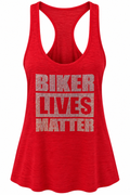 Biker Lives Matter Rhinestone Tank