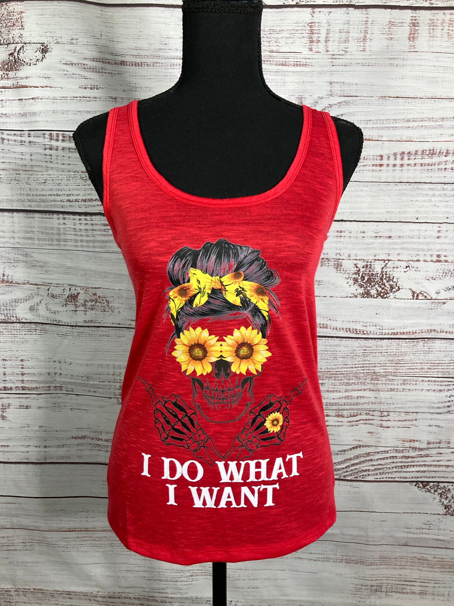 "I DO WHAT I WANT" Tank Top