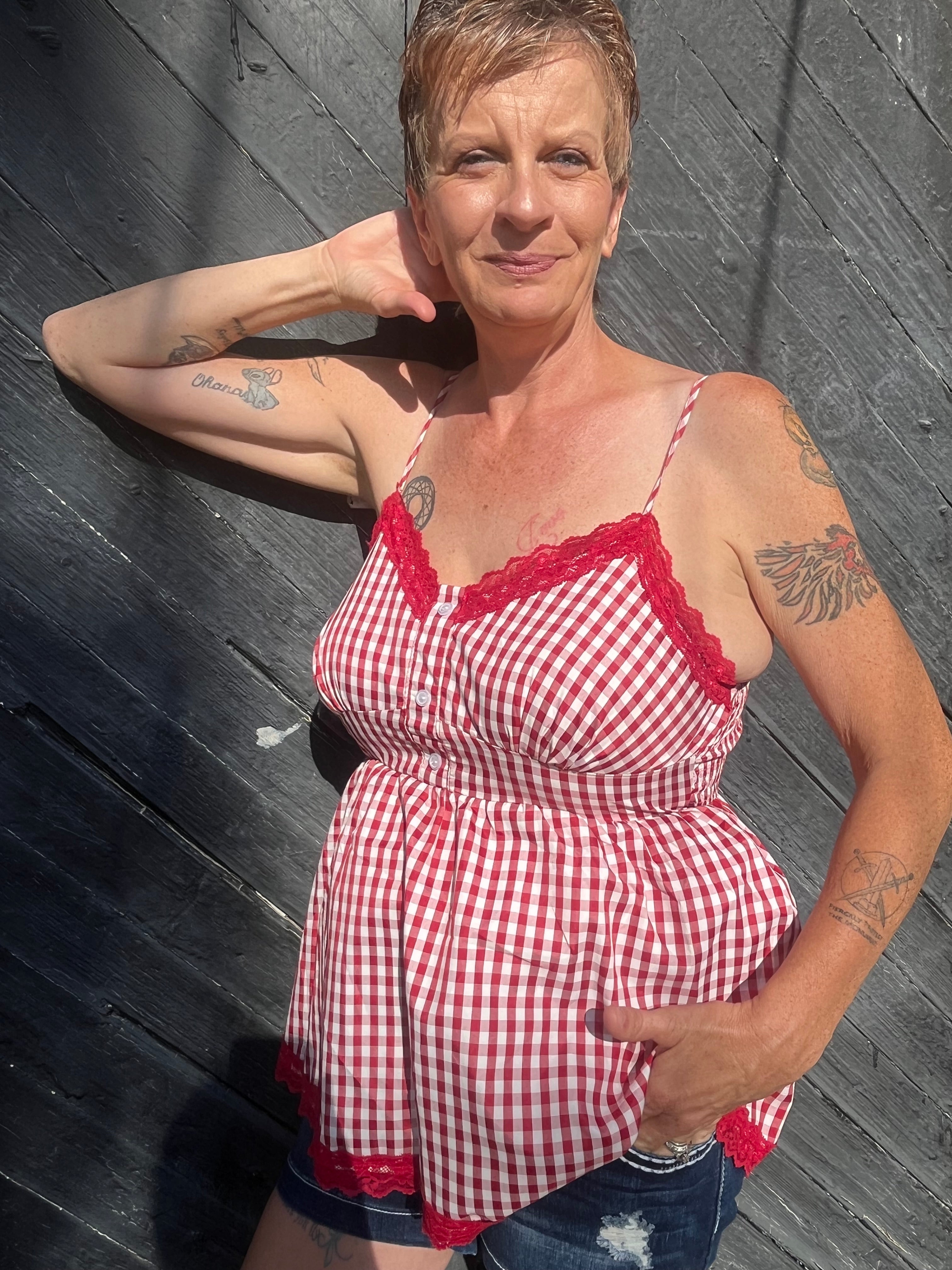 Ruby Picnic Babydoll Cami