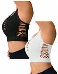 Fierce Motion Cutout Sports Bra