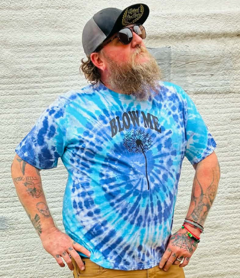 Blow Me Tie-Dye Tee