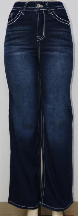Untamed Butterfly Wide Leg Jeans