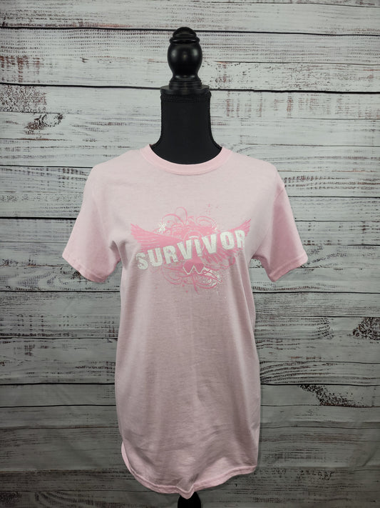 Pink  Cancer Survivor Shirt