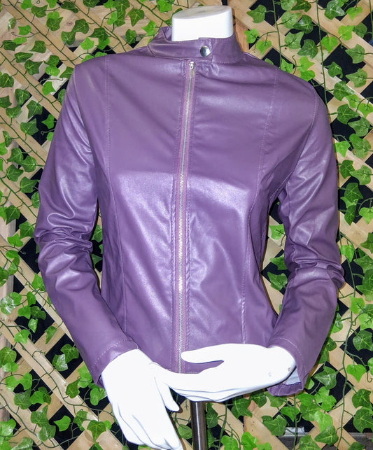 Casual Stand Collar Zip Up Jacket