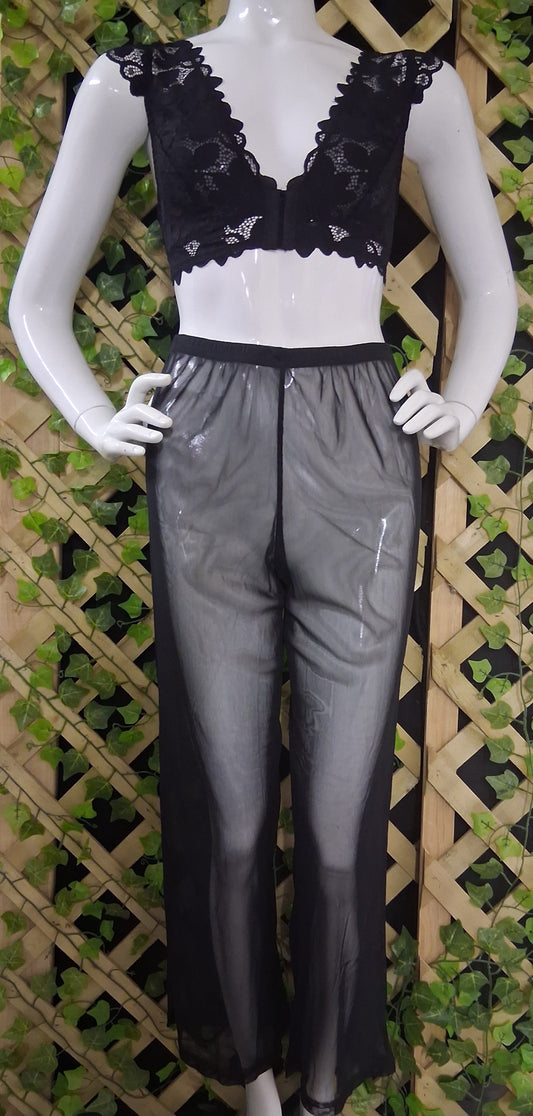 Sheer Loose Fit Pants