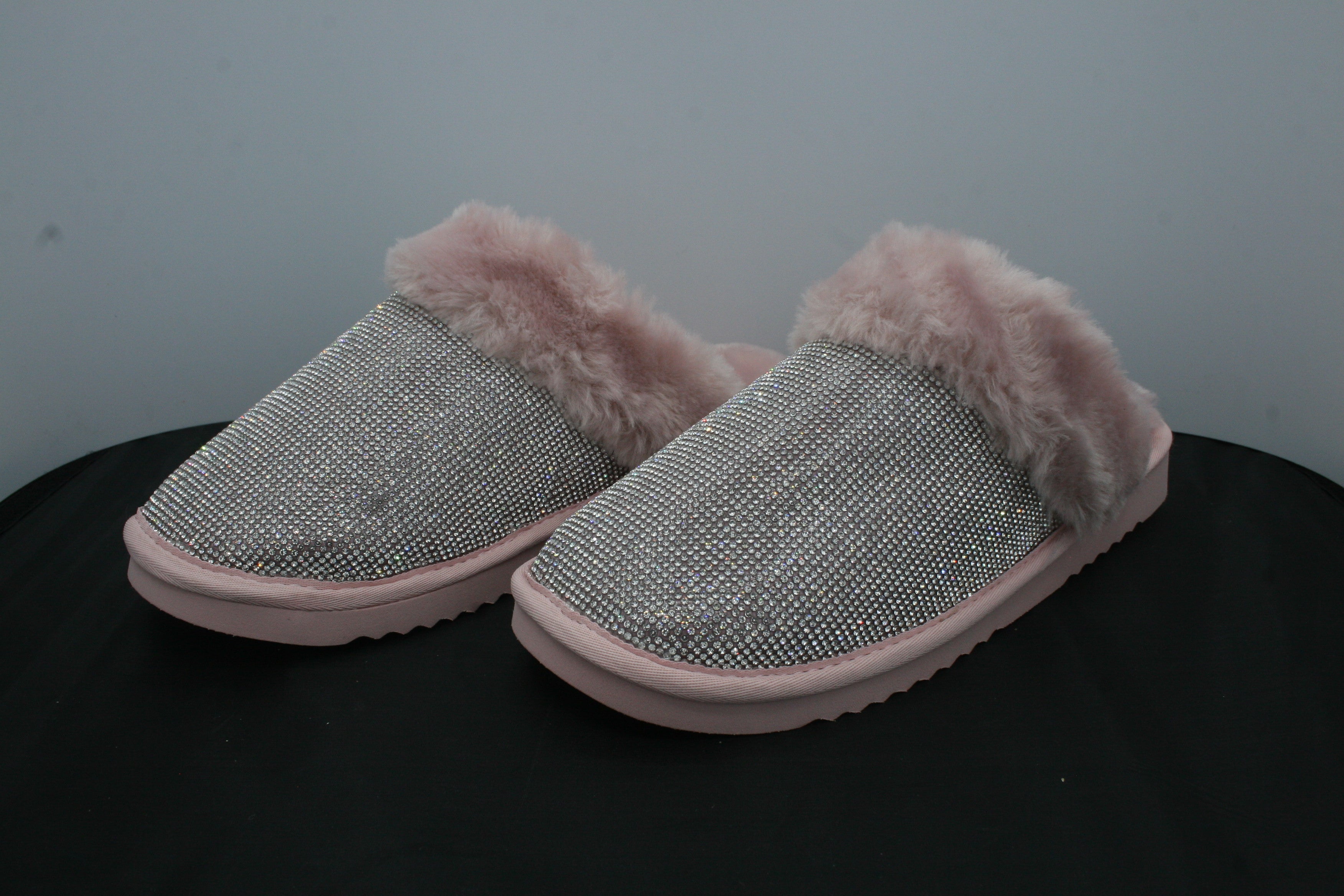 Rhinestone slippers discount