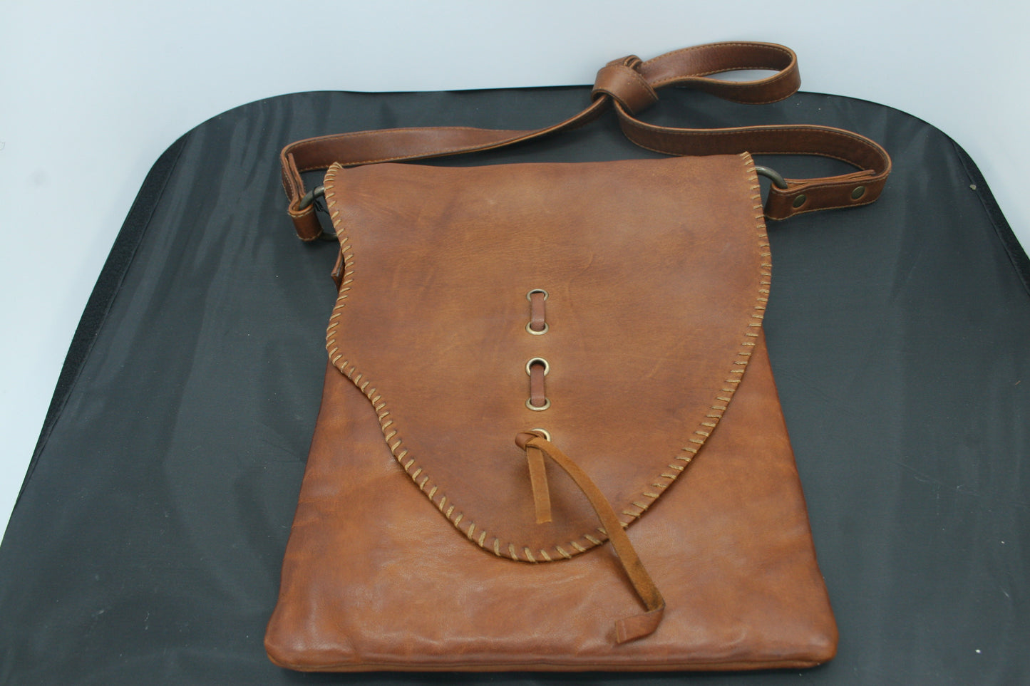 Scully Leather Pouch Purse