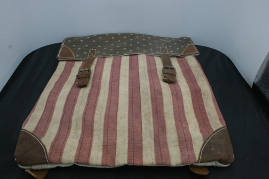 Patriotic Canvas Backpack