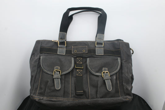 Oversize Charcoal Gray Bag