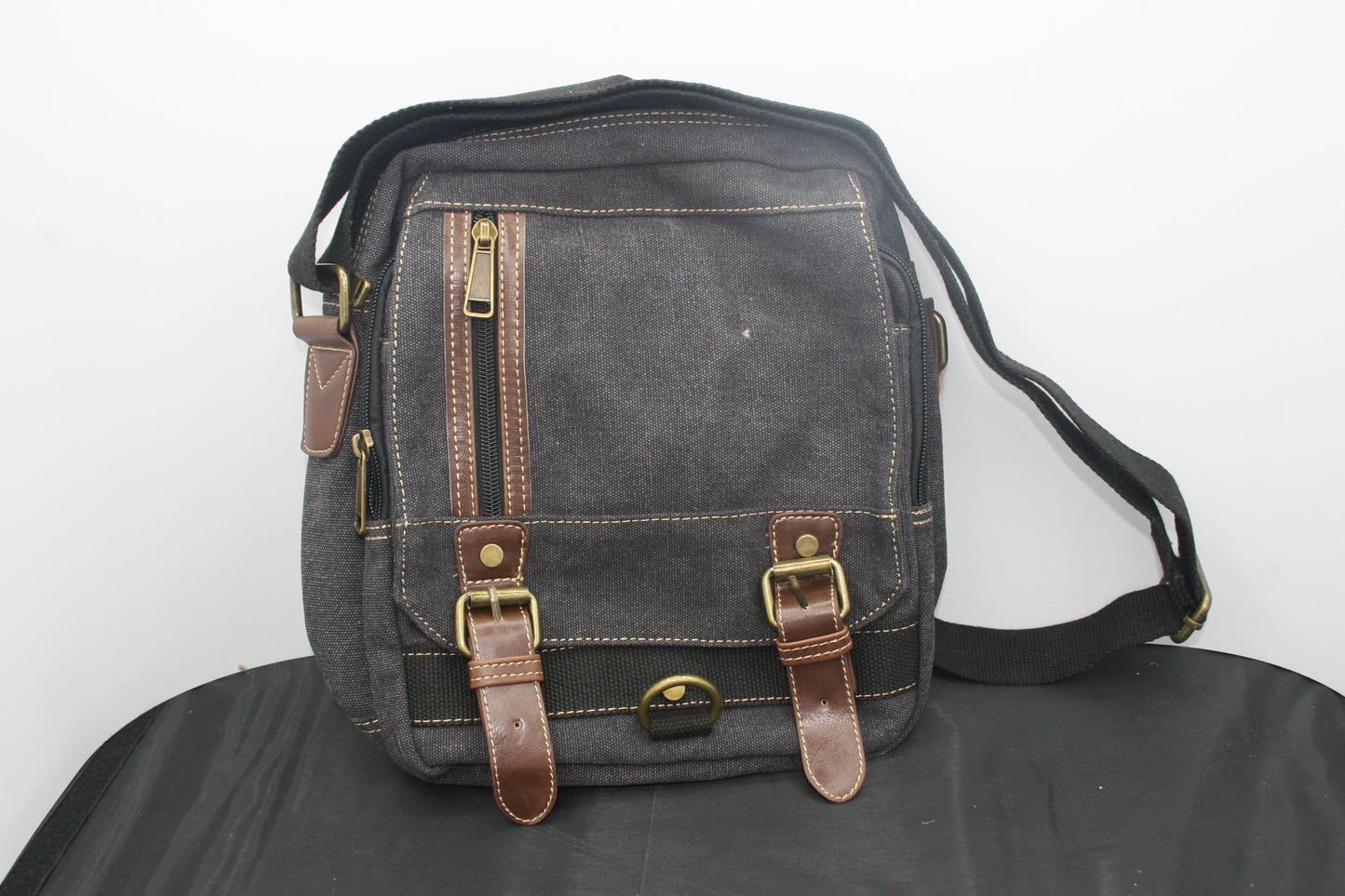 Canvas and Leather Bag