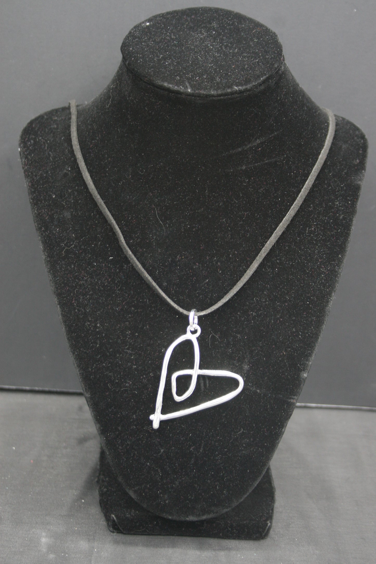 Abstract Heart Necklace