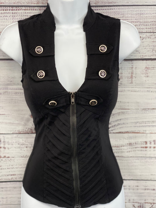 Lydia Corset Top with Large Buttons (Fabric)