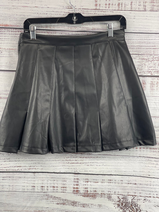 Baevly Pleated Leather Skirts