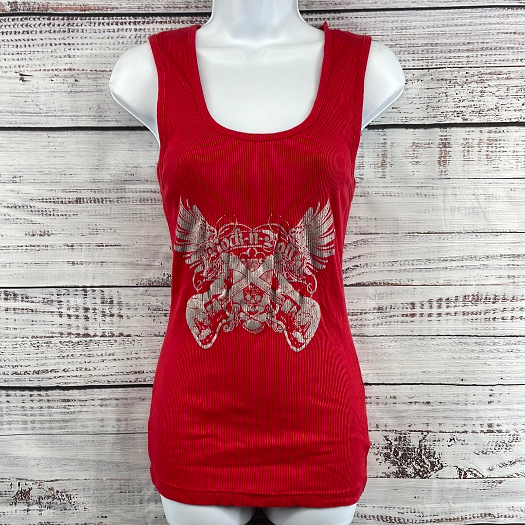 Rock and Roll Wings Tank Top