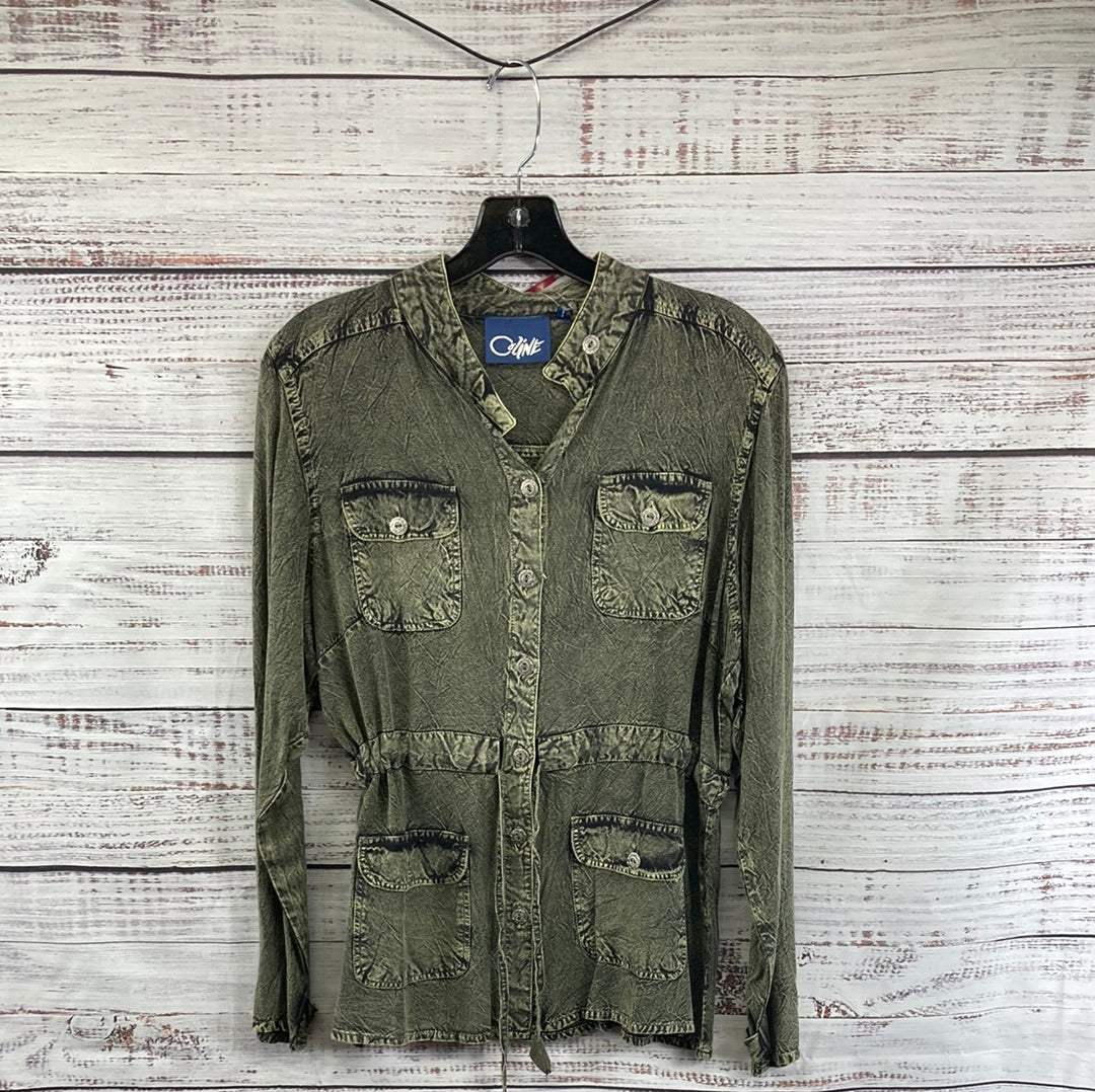 Forest Military Style Jacket
