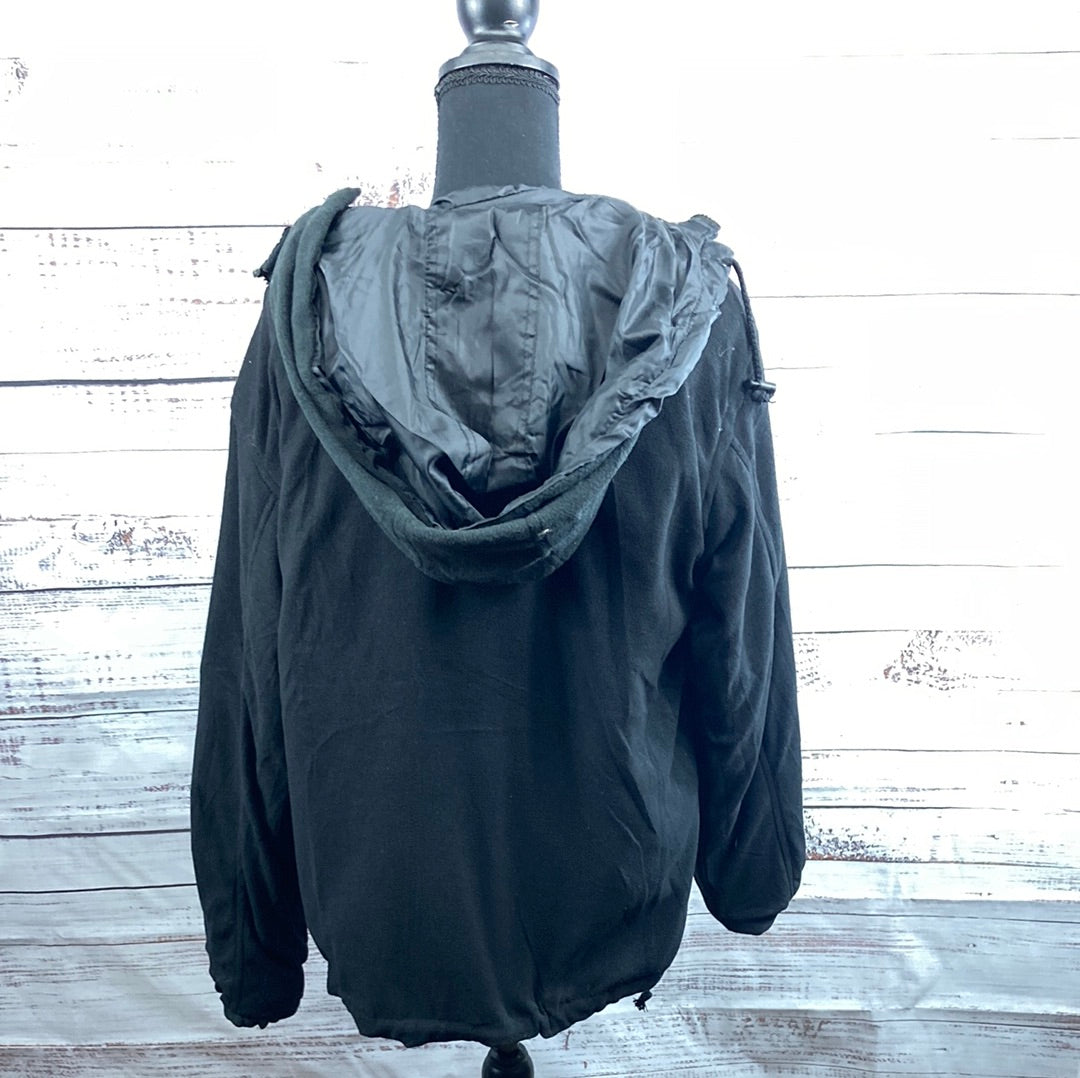 Renegade Black Hooded Jacket